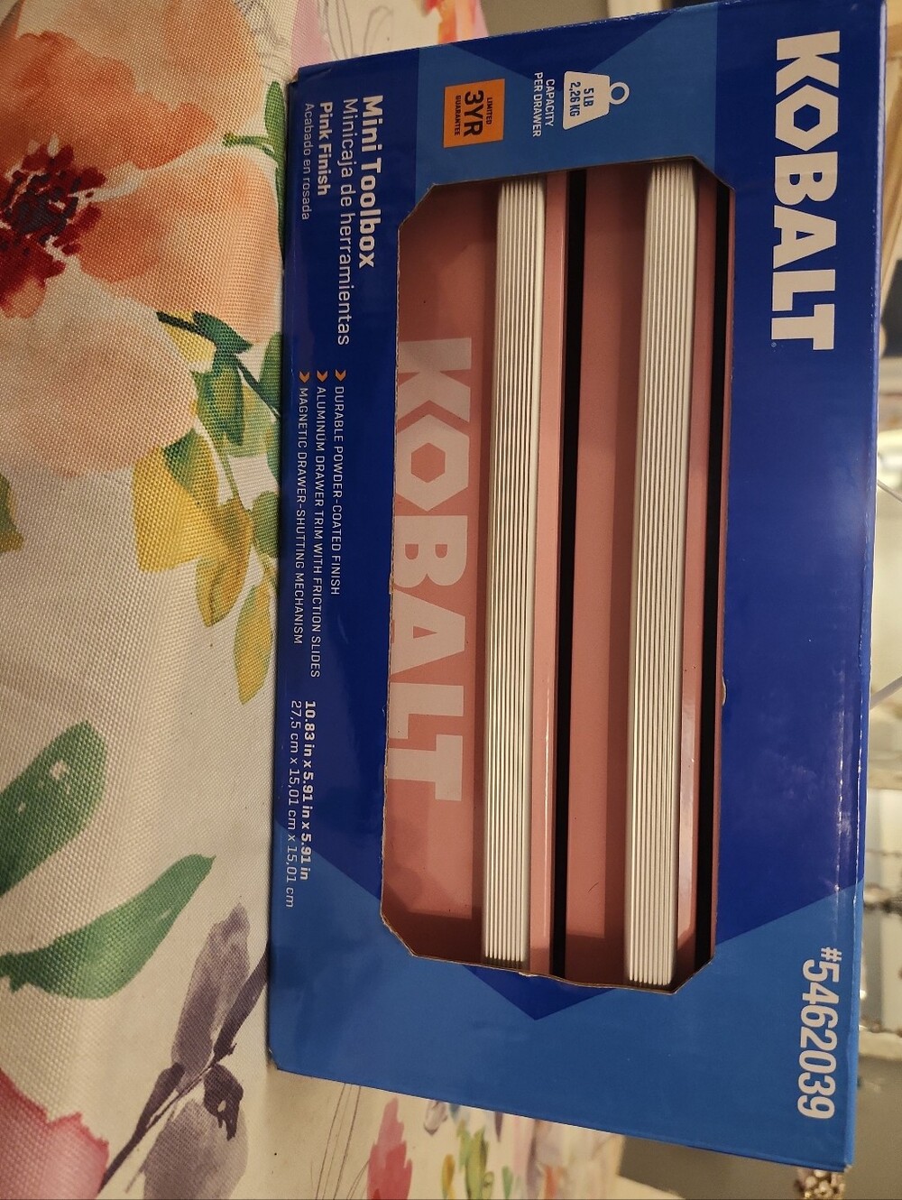 Kobalt Mini Toolbox - Pink Finish